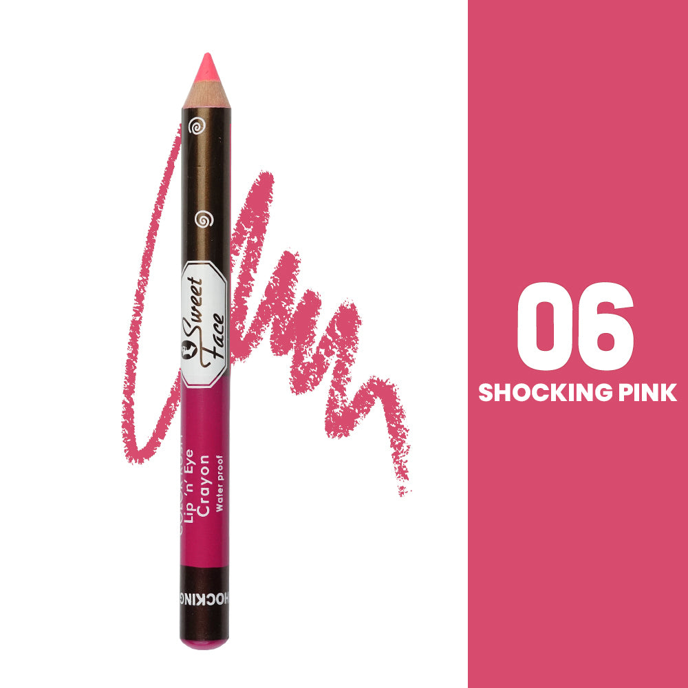 Jumbo Lip/Eye Crayon Pencil - Sweetface