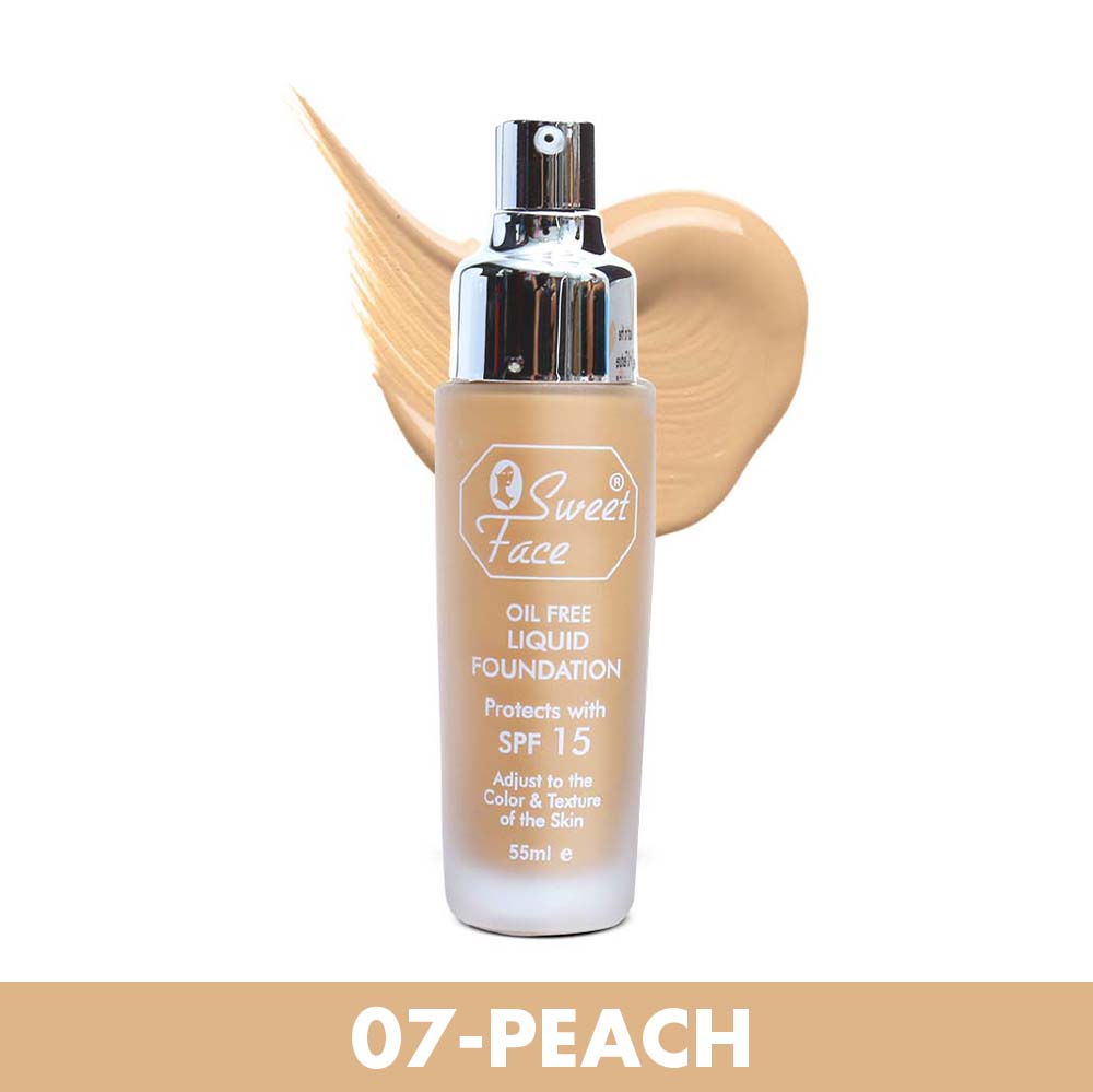 Oil Free Liquid Foundations - Sweetface
