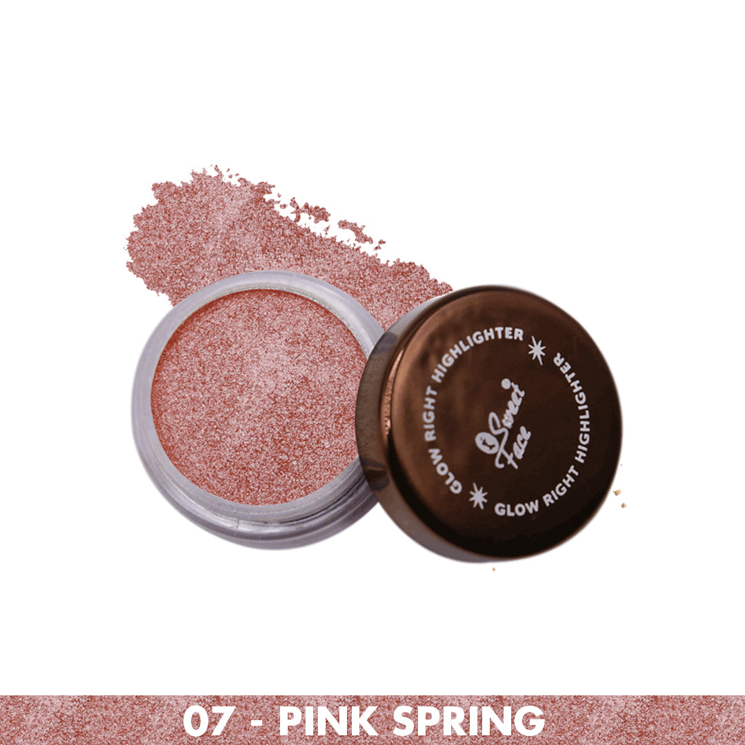 Glow Right Highlighter - Sweetface