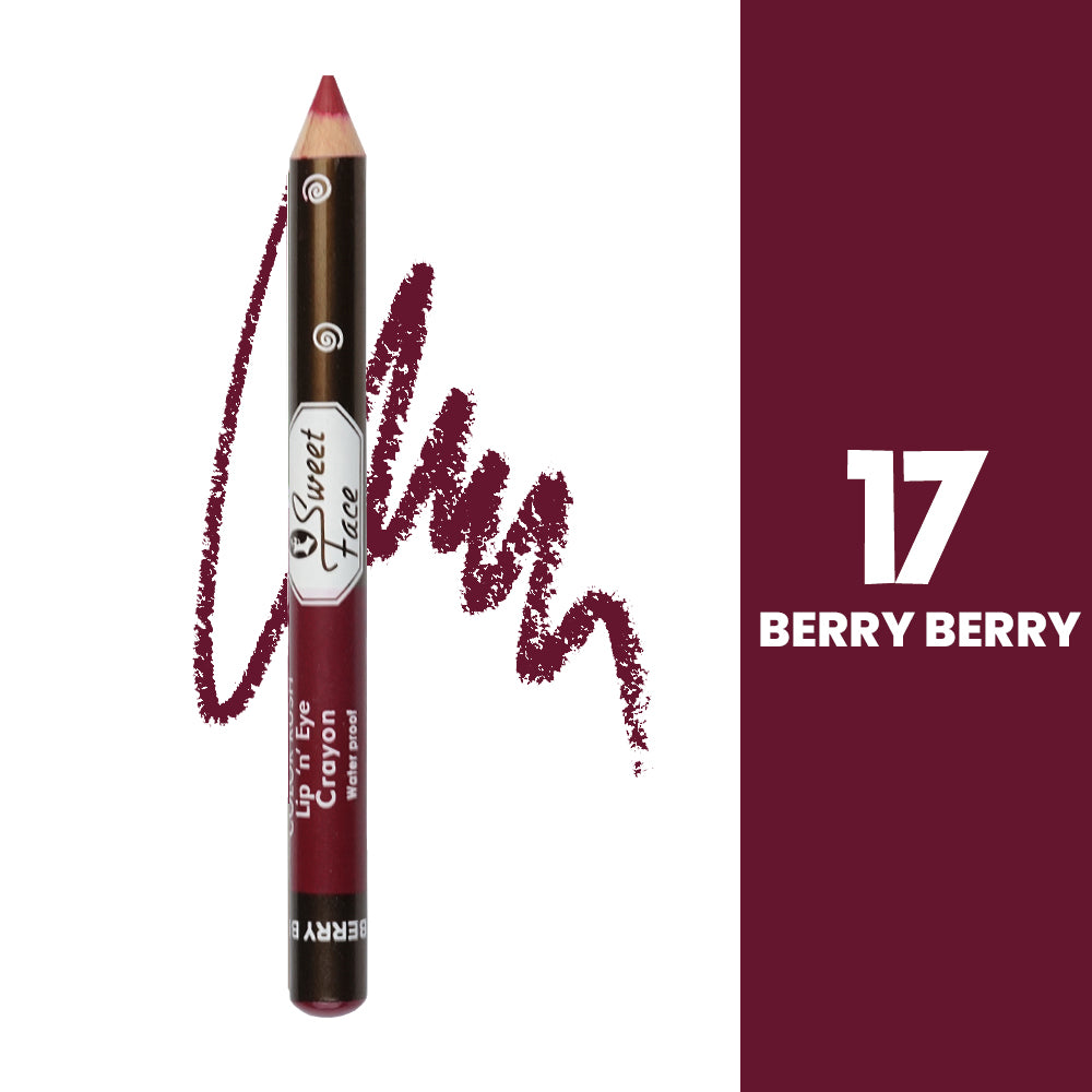 Jumbo Lip/Eye Crayon Pencil - Sweetface