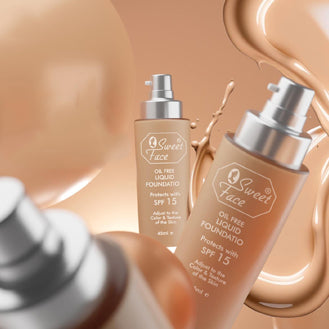 Oil Free Liquid Foundations - Sweetface