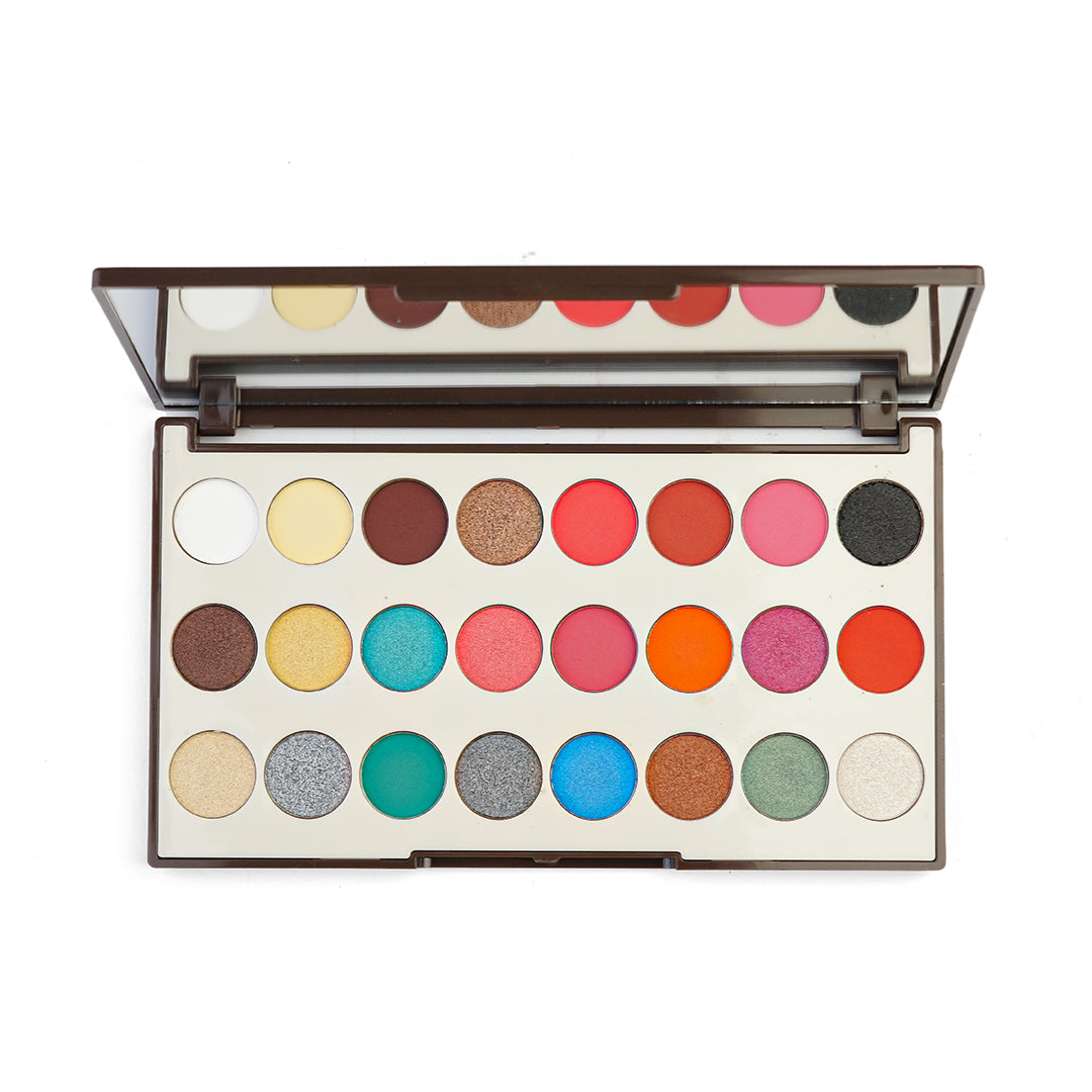 24 Color Silky & Velvet Eyeshadow Pallet - Sweetface