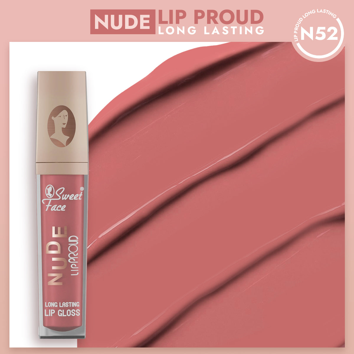 Nude Long Lasting Matte Lip Gloss