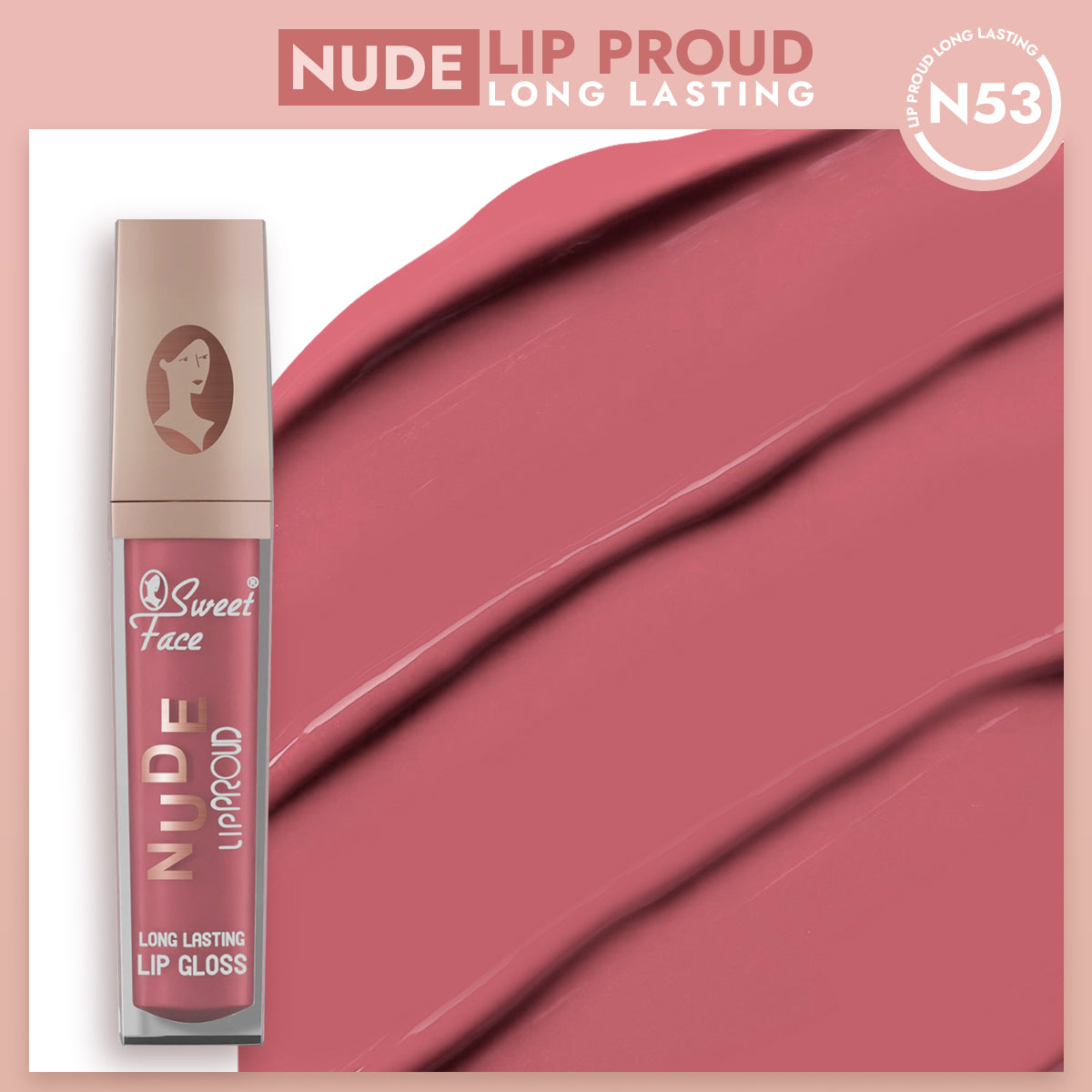 Nude Long Lasting Matte Lip Gloss