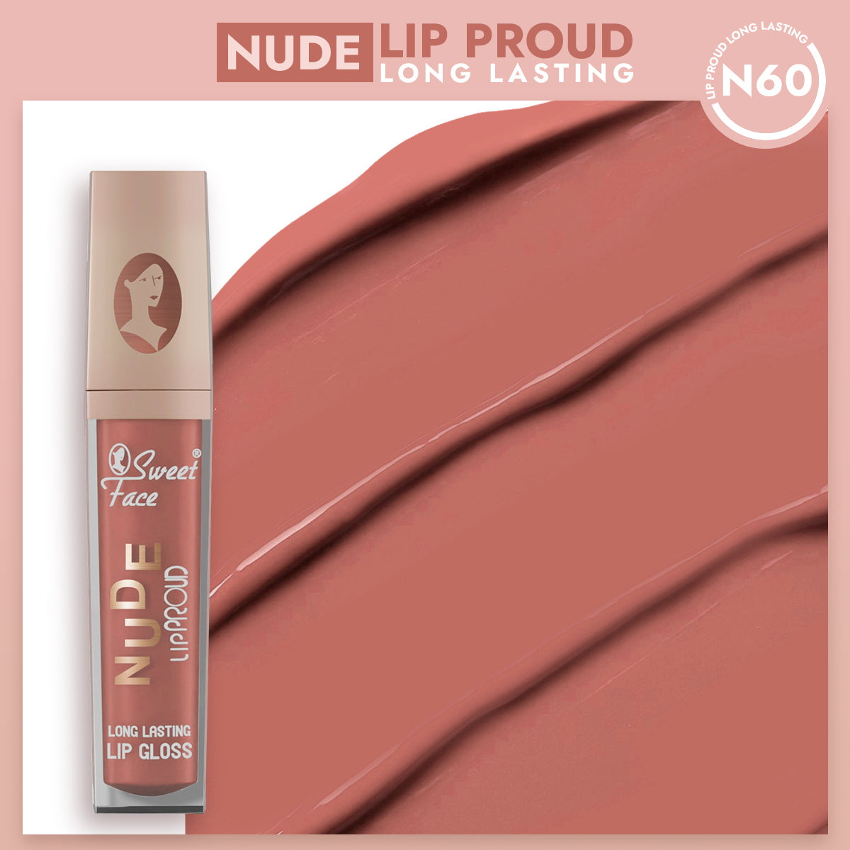 Nude Long Lasting Matte Lip Gloss