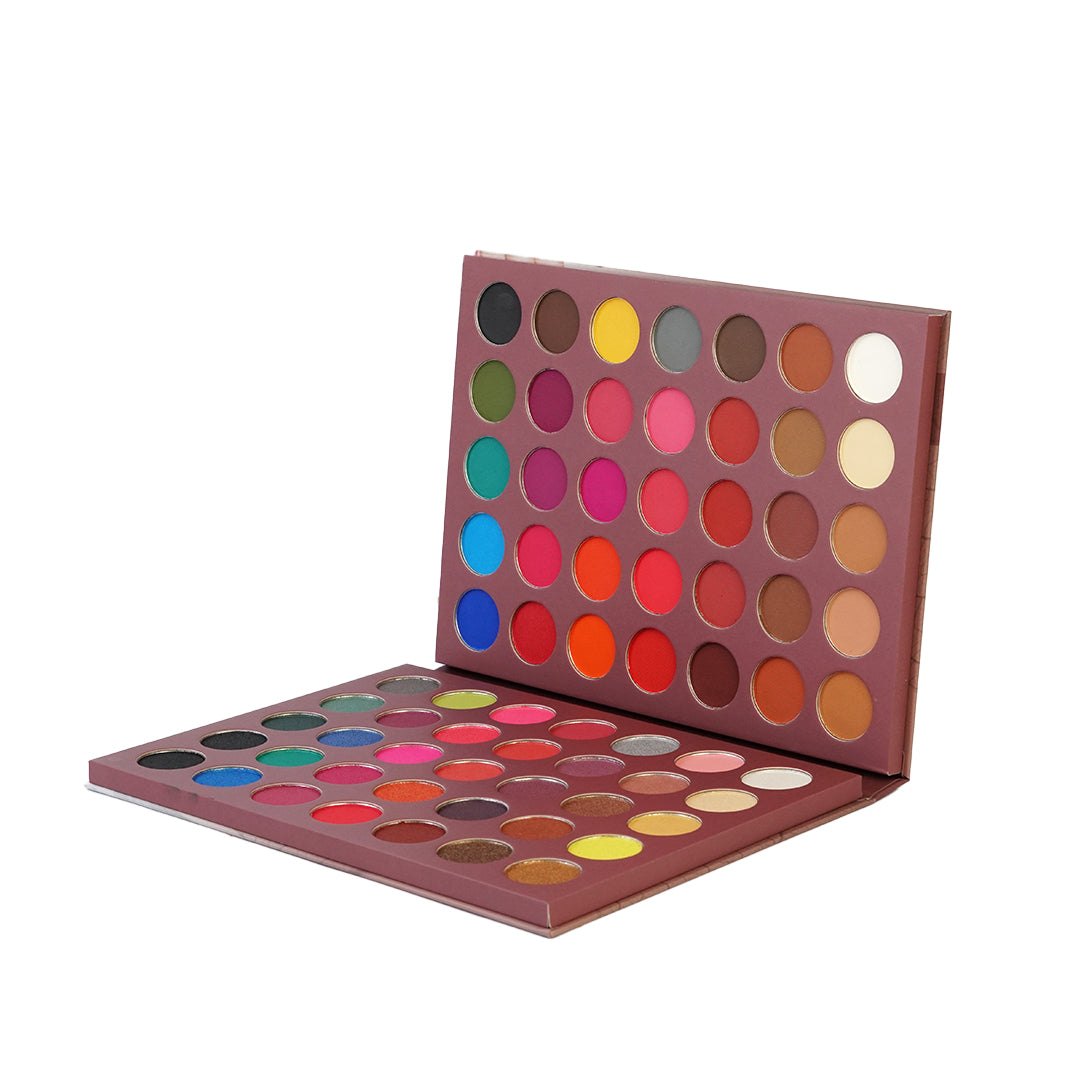 70 Color Eyeshadow Kit | Matte & Shimmer Pallet - Sweetface
