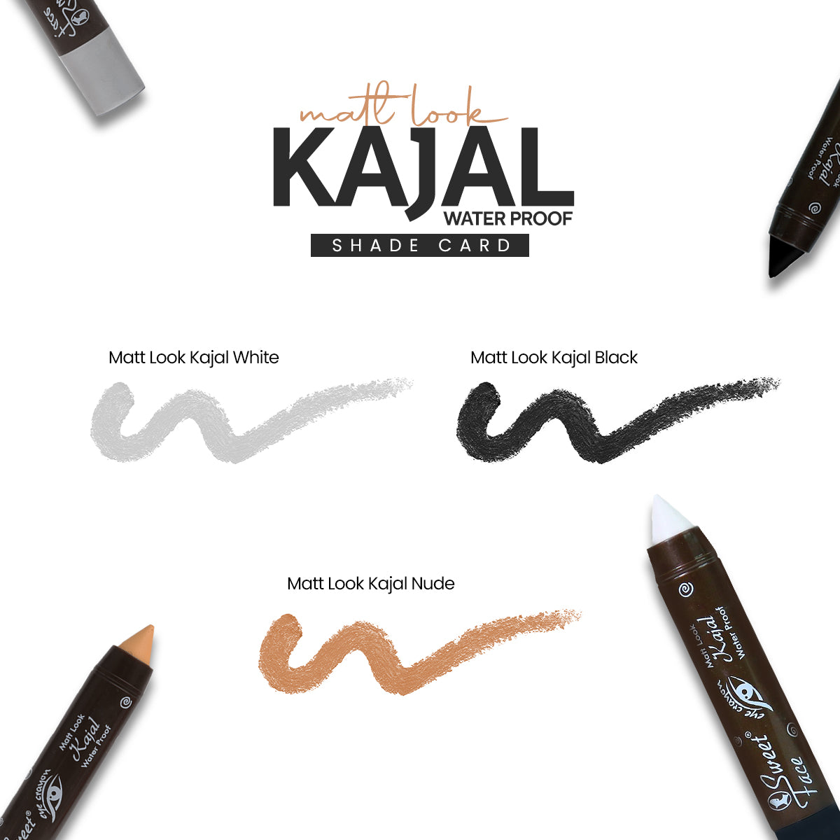 Matte Look Kajal - Sweetface