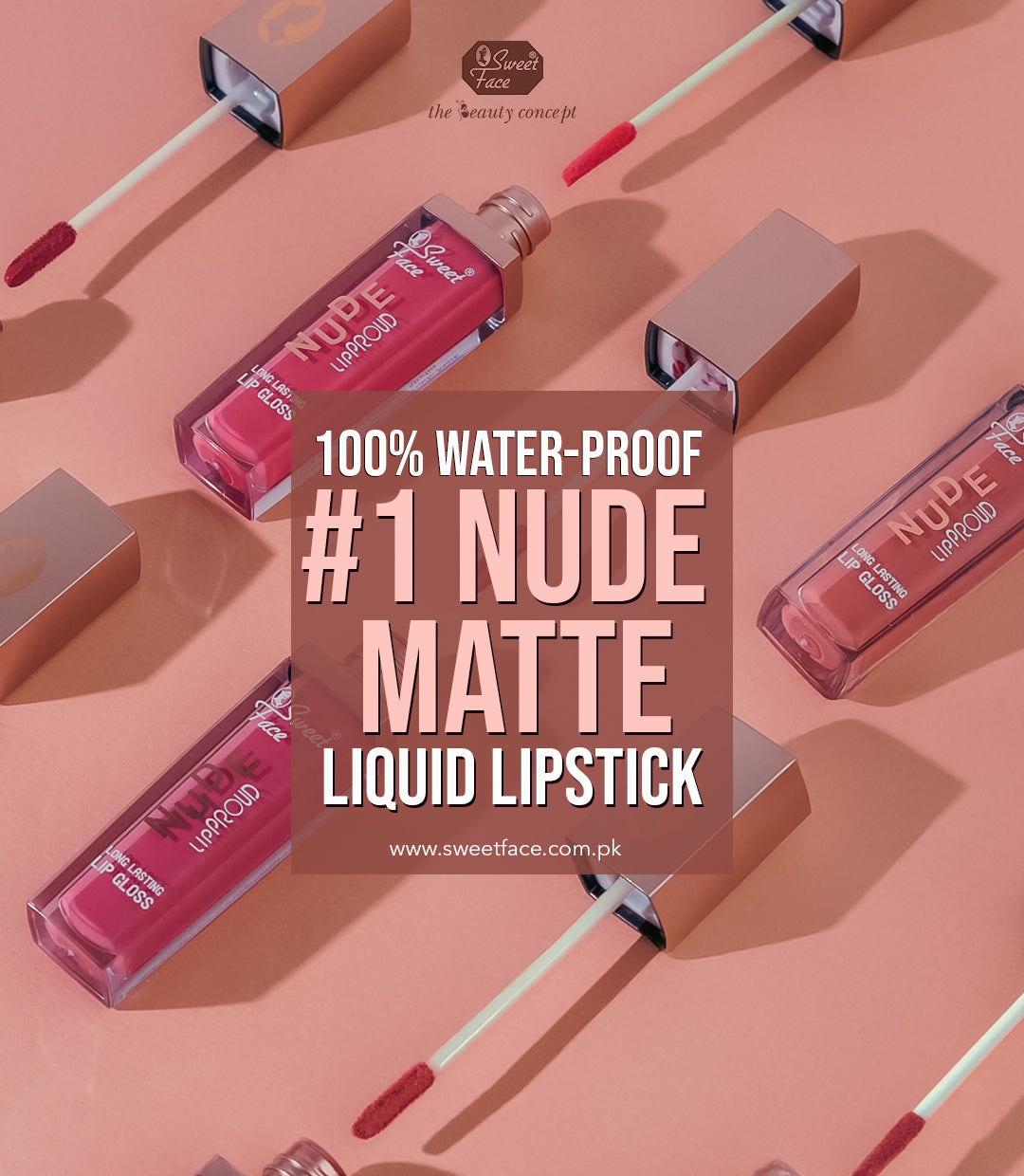 Nude Long Lasting Matte Lip Gloss
