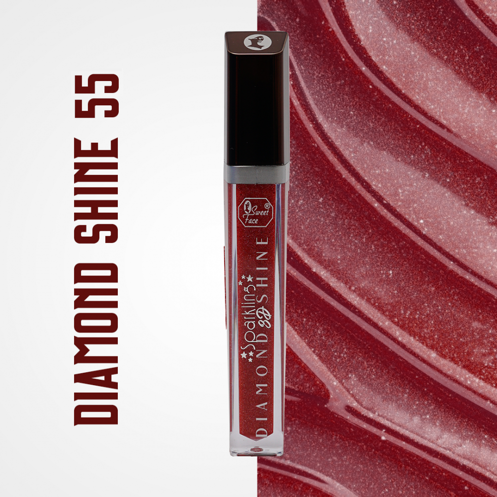 Sparkling Diamond Shine Lip Gloss - Sweetface