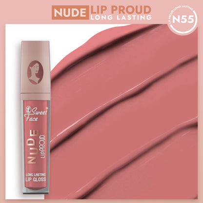 Nude Long Lasting Matte Lip Gloss