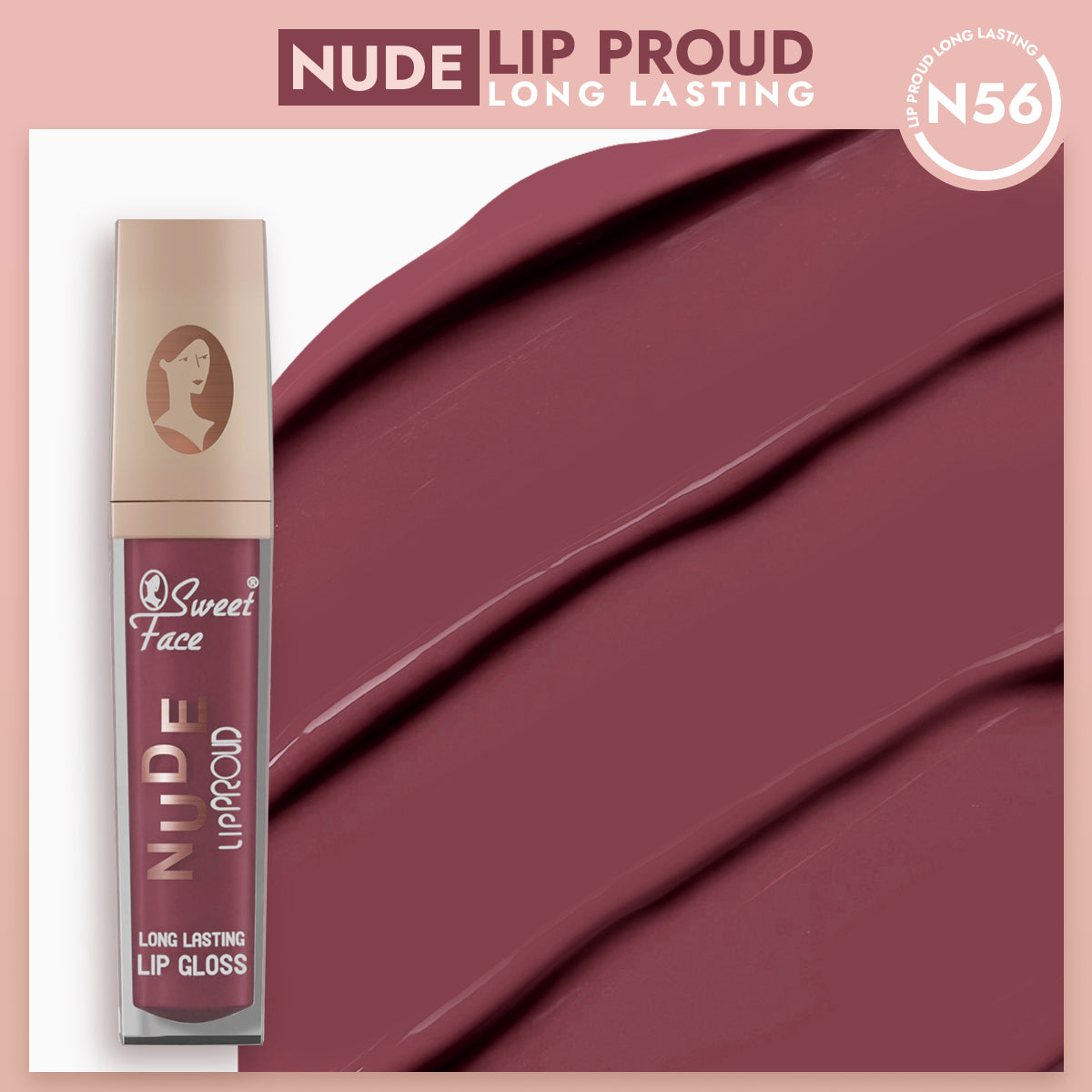 Nude Long Lasting Matte Lip Gloss