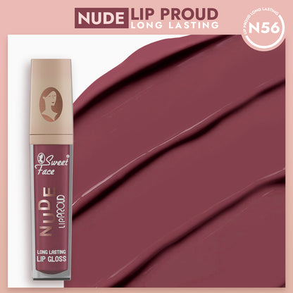 Nude Long Lasting Matte Lip Gloss