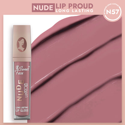 Nude Long Lasting Matte Lip Gloss