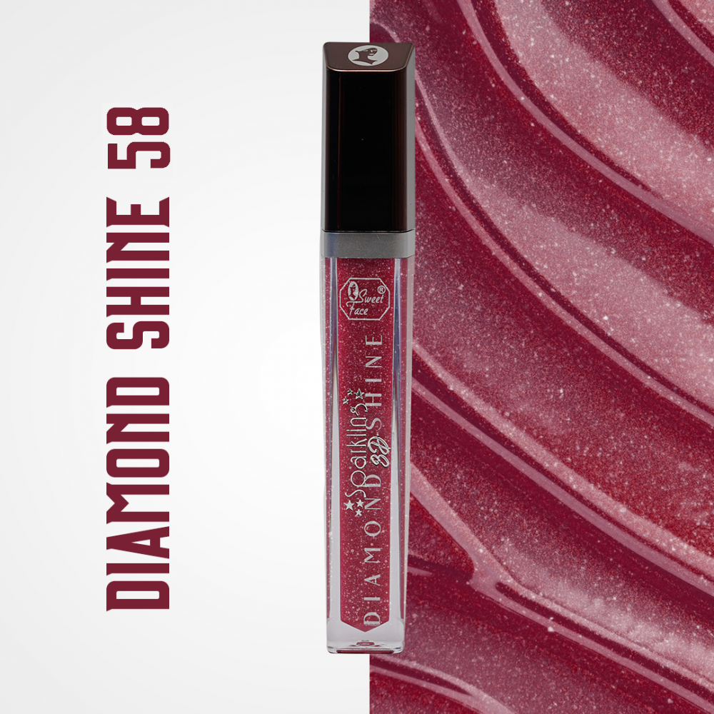 Sparkling Diamond Shine Lip Gloss - Sweetface