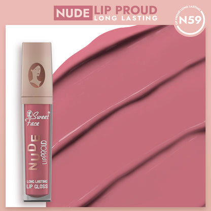 Nude Long Lasting Matte Lip Gloss