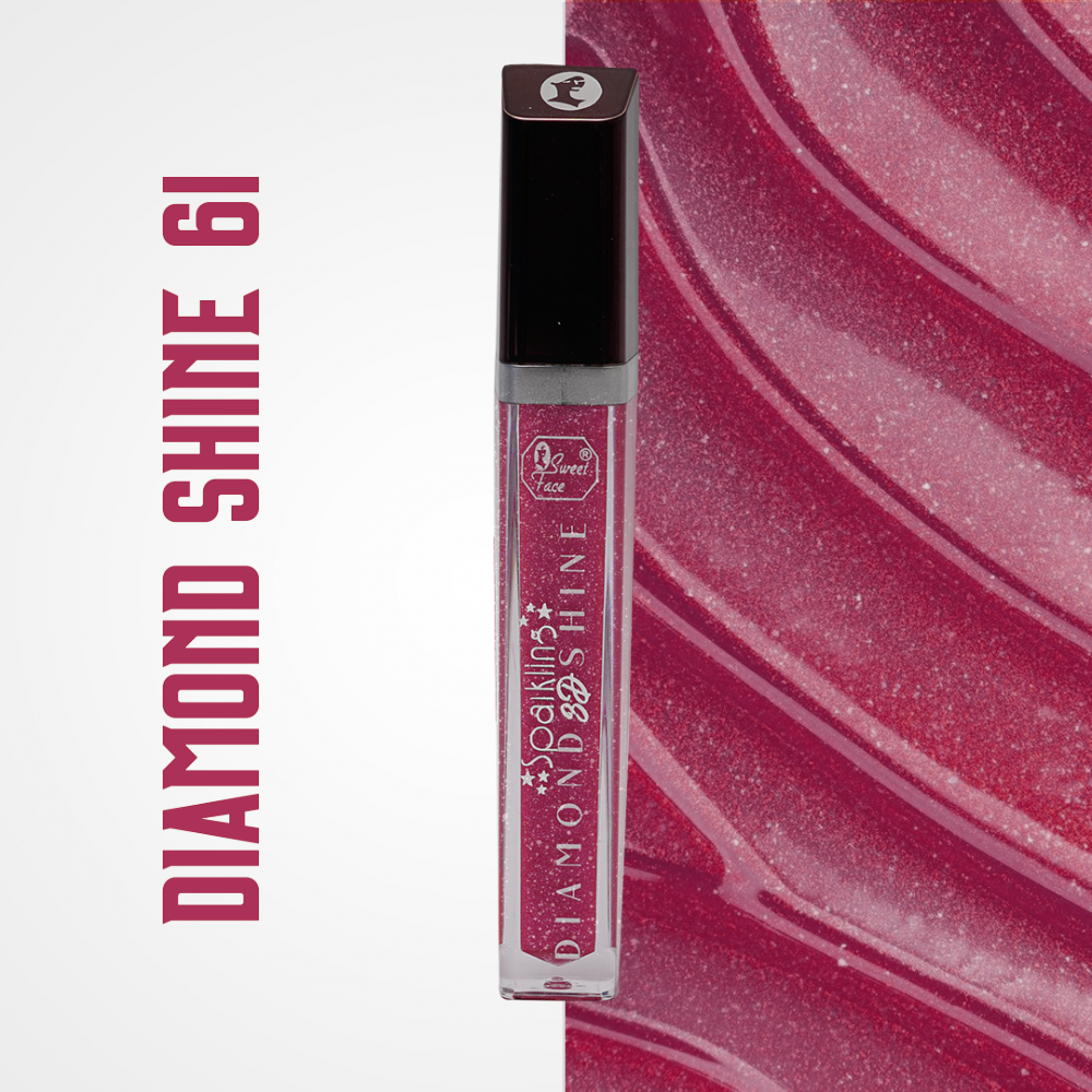 Sparkling Diamond Shine Lip Gloss - Sweetface