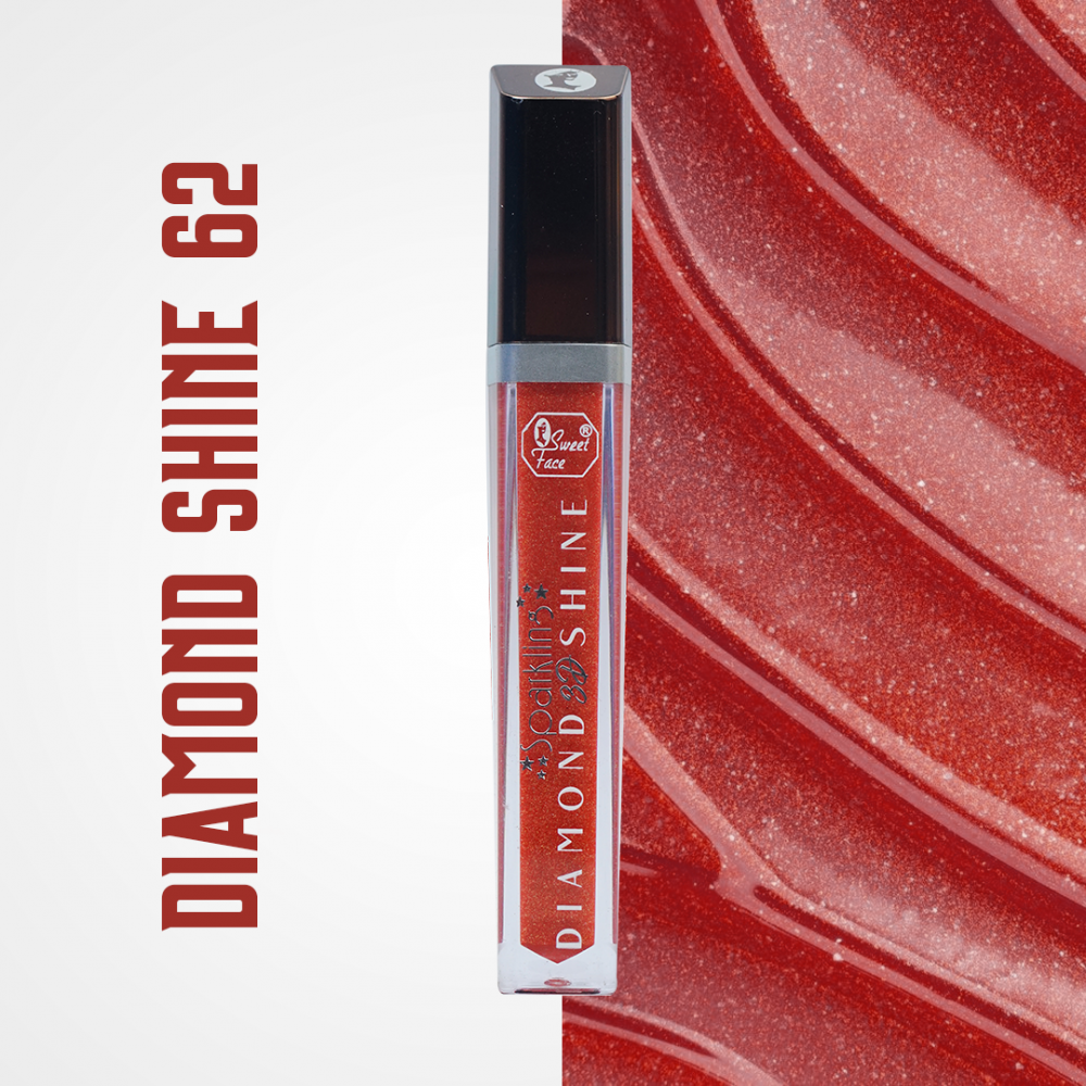Sparkling Diamond Shine Lip Gloss - Sweetface