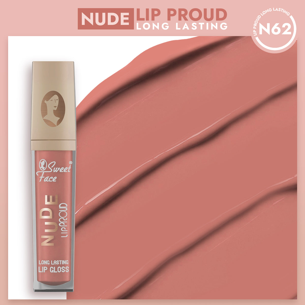 Nude Long Lasting Matte Lip Gloss