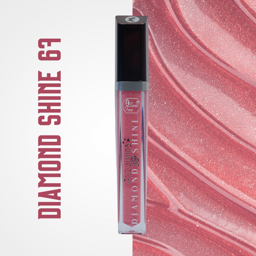Sparkling Diamond Shine Lip Gloss - Sweetface