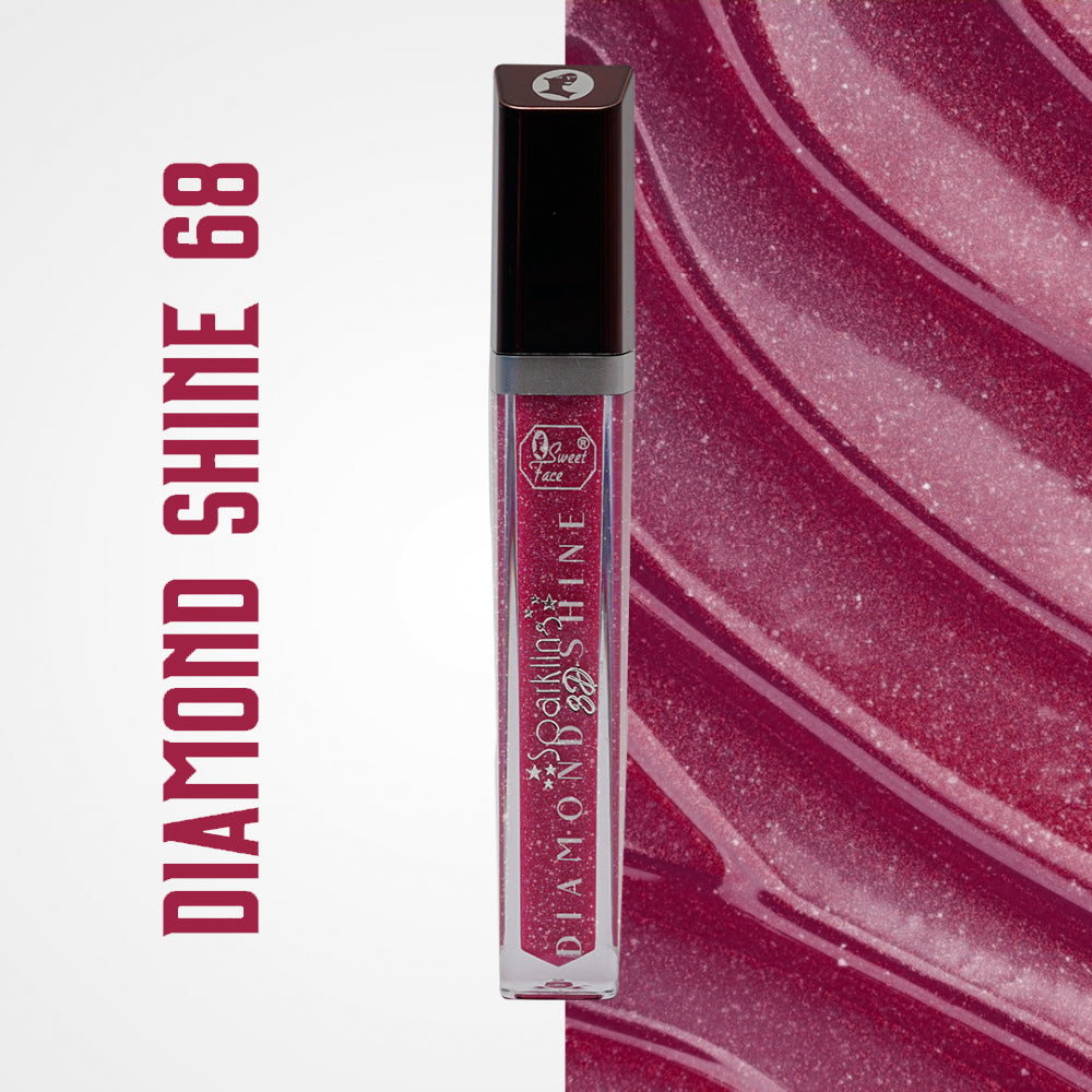 Sparkling Diamond Shine Lip Gloss - Sweetface
