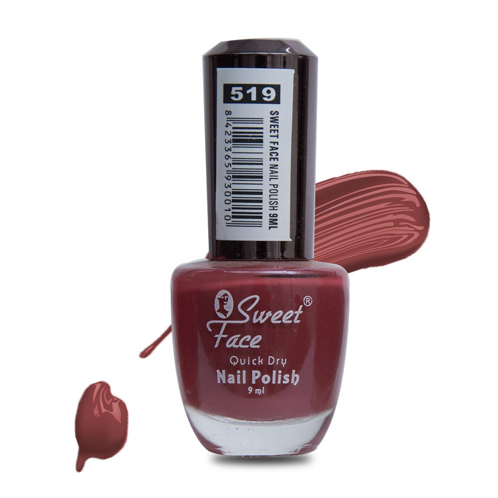 Qiuck Dry Nail Polish 9ml - Sweetface