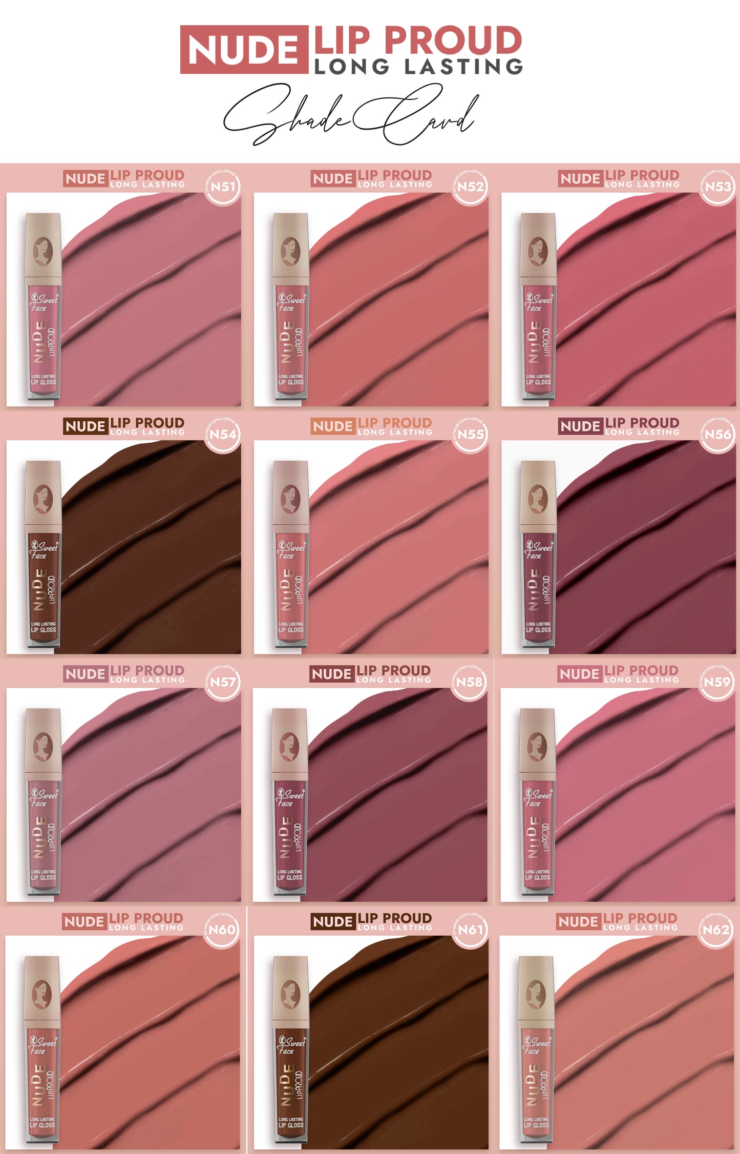 Nude Long Lasting Matte Lip Gloss